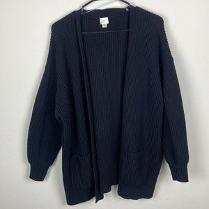 Universal Thread Black Cardigan XXL